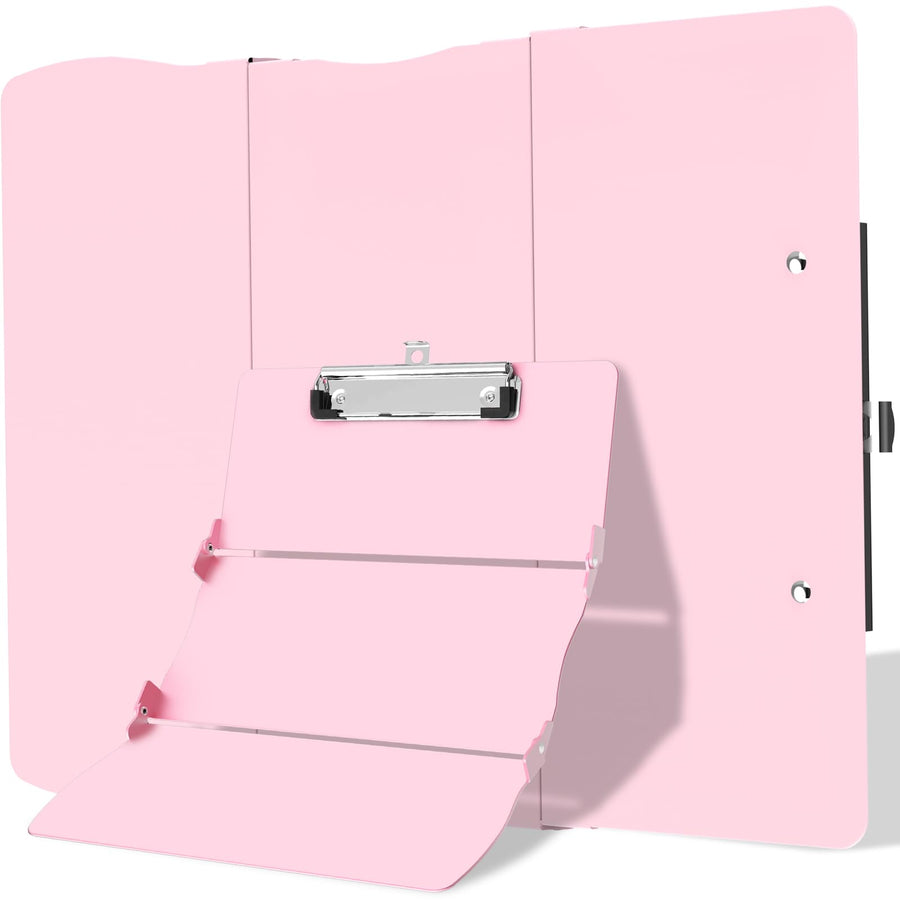 Nursing Clipboard Foldable Clipboard Medical: Edition Cheat Sheets Aluminum 3 Layers Foldable Clipboards Nursing Pocket Size Profile Clip Nurse Clipboards Notepad for Nurses Students and Doctors