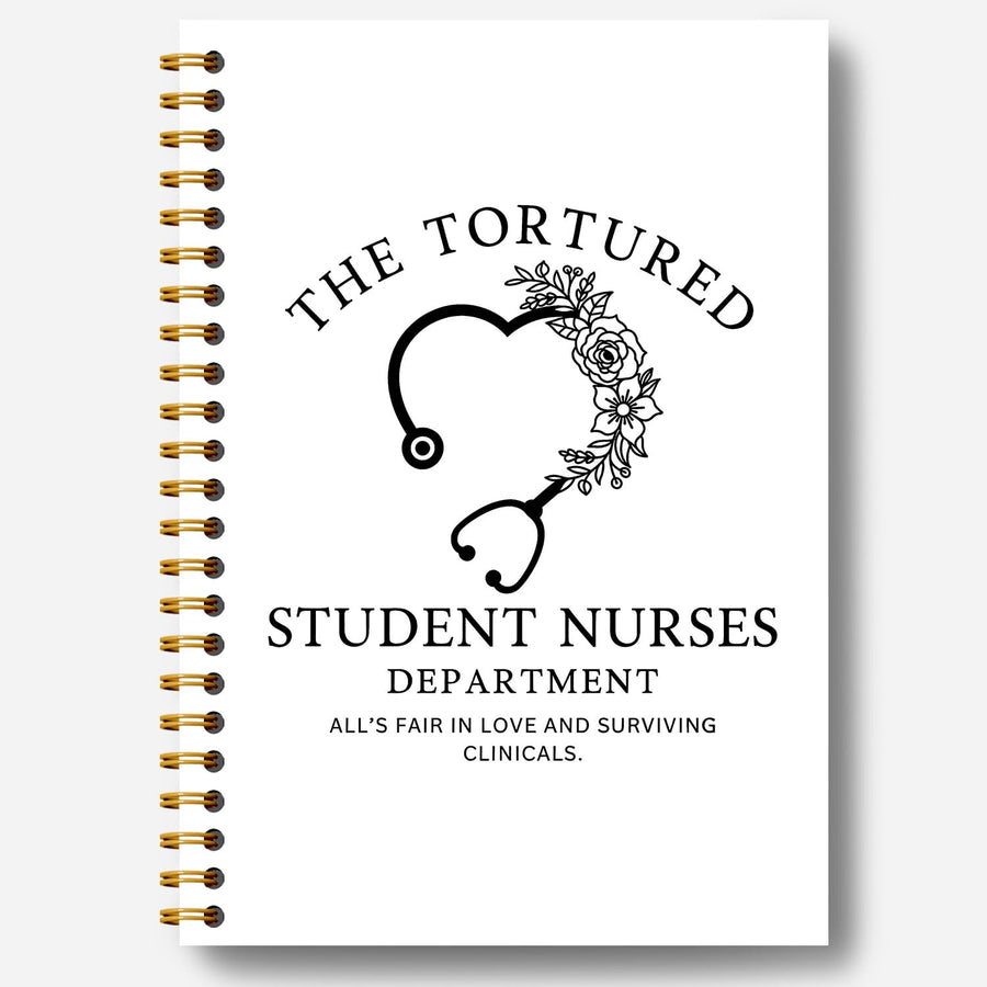 Nurse Notebook Journal with 164 Pages - Nurse Gifts, Thank You Gifts for Nurse, Nurse Daily Affirmations Inspirational Anti Anxiety Notebook, Nurse Must Haves
