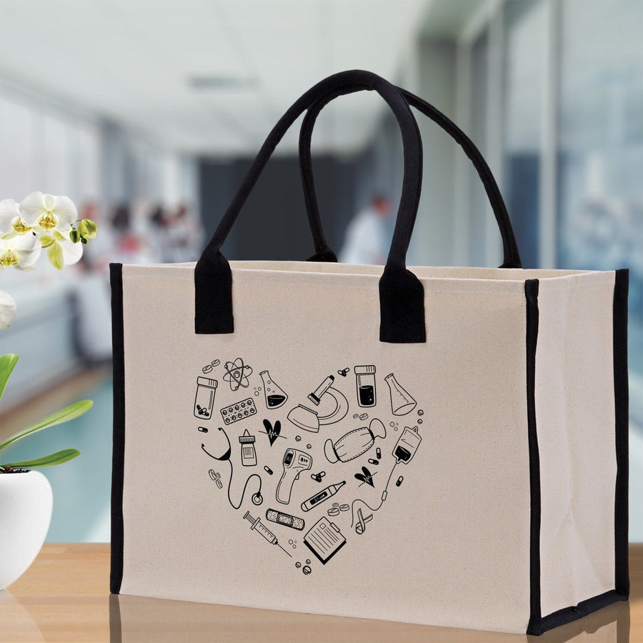 Future Nurse Canvas Tote